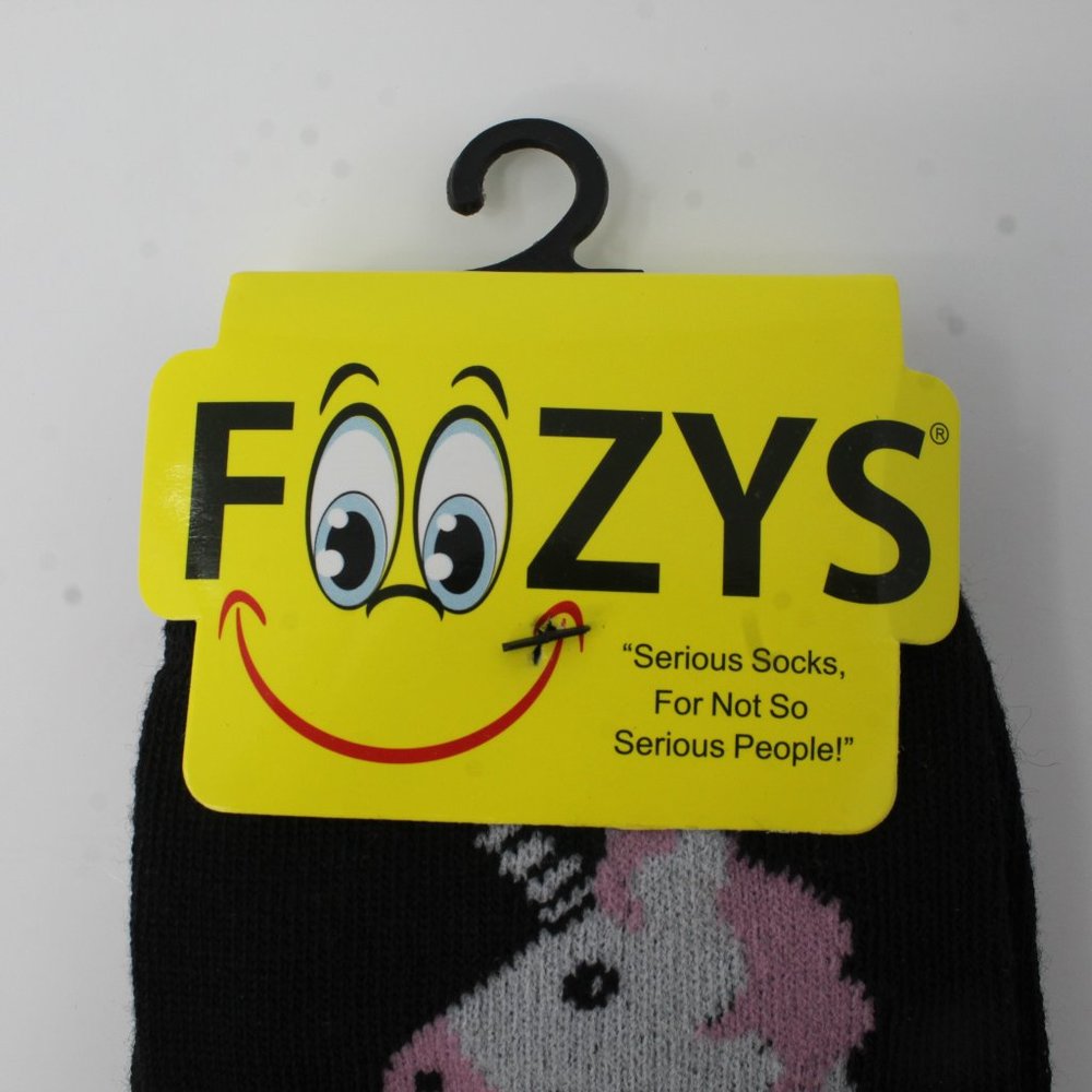 Lot Of 3 Novelty Socks Foozy's Disney Slippers Size 9-11 Mermaids Unicorns - Picture 10 of 10